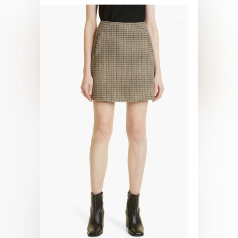 Rebecca Taylor Brown Tan‎ Mini Pencil Skirt for Work